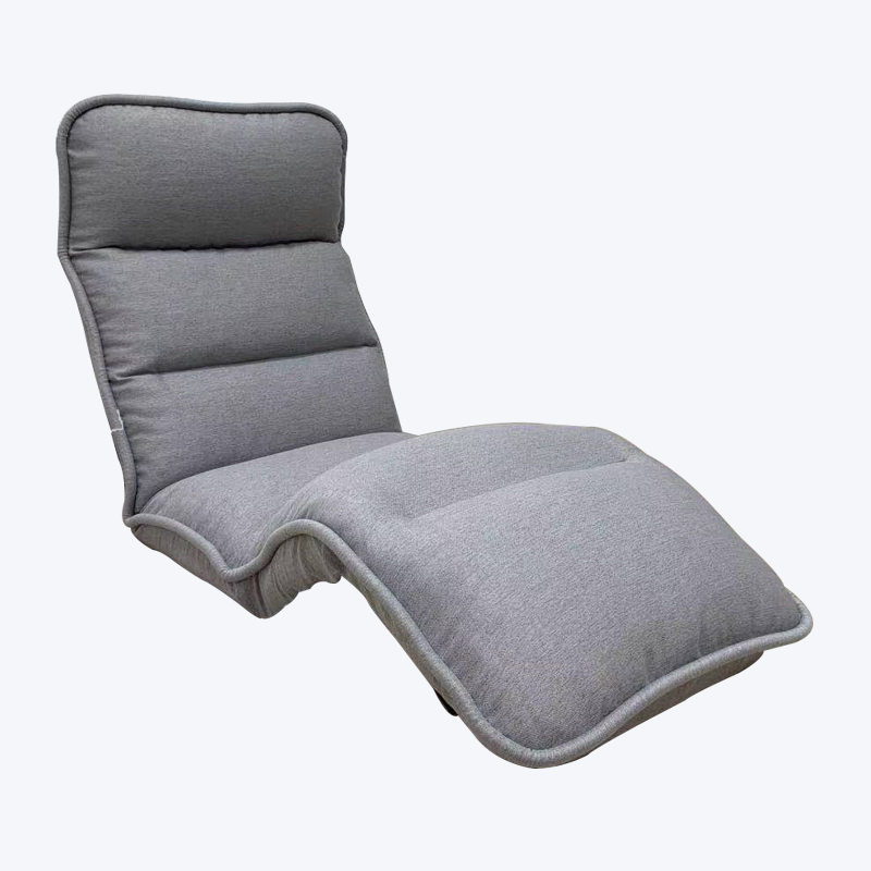 Silla de suelo ajustable simple y clásica con reposacabezas y reposapiés 952