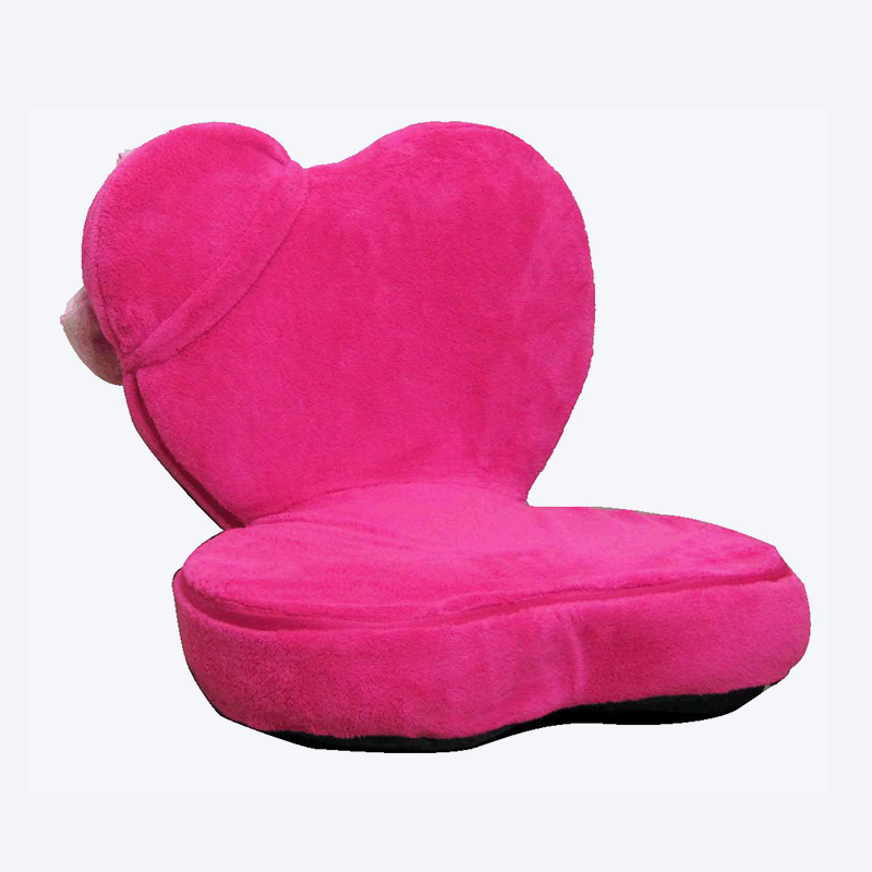 Silla de suelo plegable love bowknot de color liso 351NK-H