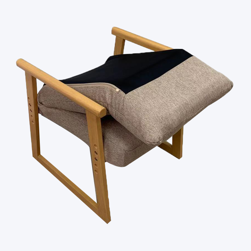 Sillón plegable reclinable de madera con reposacabezas 772