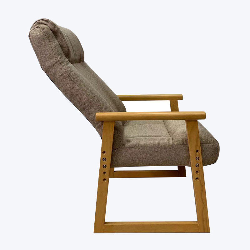 Sillón plegable reclinable de madera con reposacabezas 772