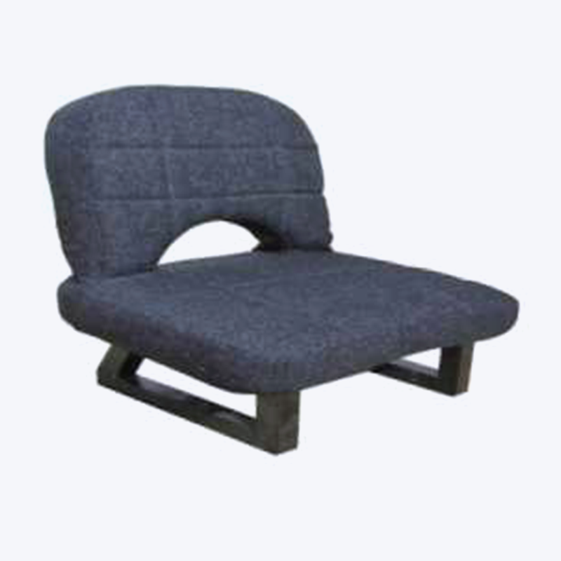 Sillón reclinable plegable sin brazos con patas cortas 330K