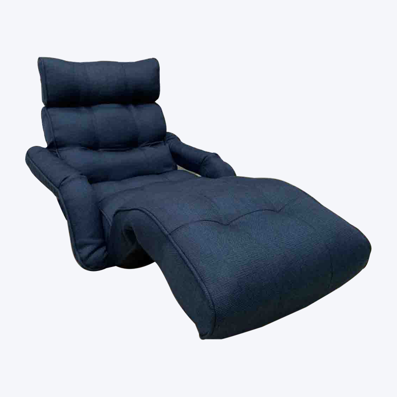 Silla de suelo ajustable con reposacabezas y reposapiés 3D 936VG